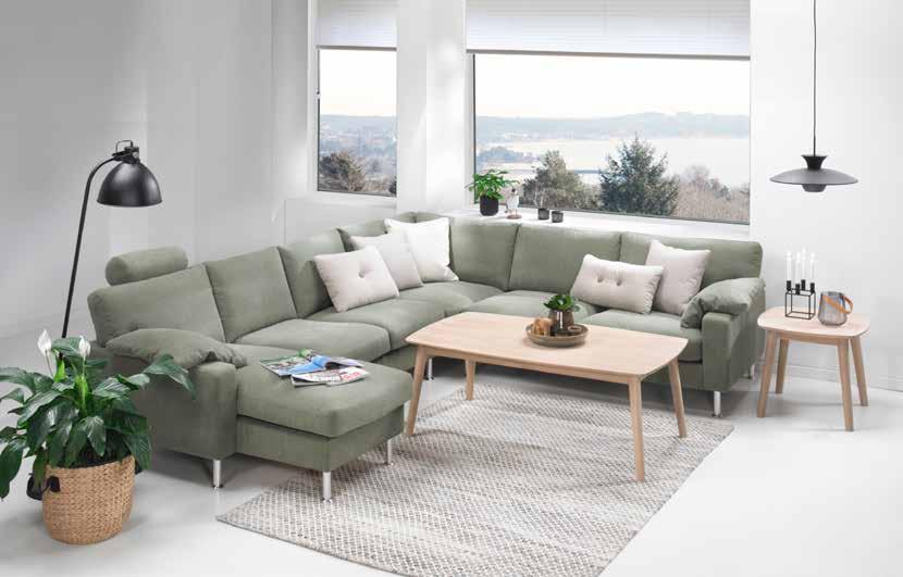 530,- Verona Lux byggesystem - Eksklusiv sofa med fantastisk sittekomfort velg arm/ben R M I E EO E2 E5 E8 Design din egen sofa i 3D PÅ WWW.TOP-LINE.