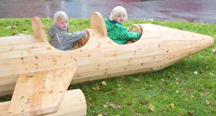 Ole Jørgs fly er et produkt som i første rekke er beregnet på barn i alderen 0-6 år. Ideell for barnehager, førskoler, velforeninger, kjøpesentra.