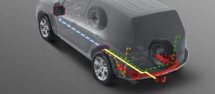 Tilhengerfeste med kabelsett Gir sikker forbindelse når bilen skal
