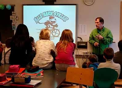 Det gjør de også ved alle skolekretsene i Telemark, med god bistand fra UP, den første måneden etter skolestart. I 2017 la vi spesielt vekt på Hjertesoner rundt skolene.