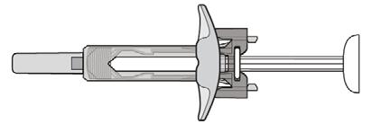 Før injeksjon Figur C: nålbeskytteren er ikke aktivert sprøyten er klar til bruk Figur D: nålbeskytteren er aktivert ikke bruk o o I et slikt oppsett er nålbeskytteren IKKE AKTIVERT.