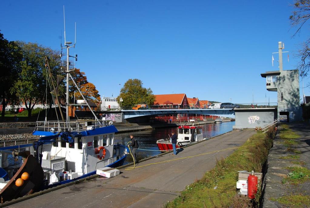 KANALEN Skiller Jeløy fra fastlandet. Ble gravd da landhevingen gjorde Jeløy til en halvøy.