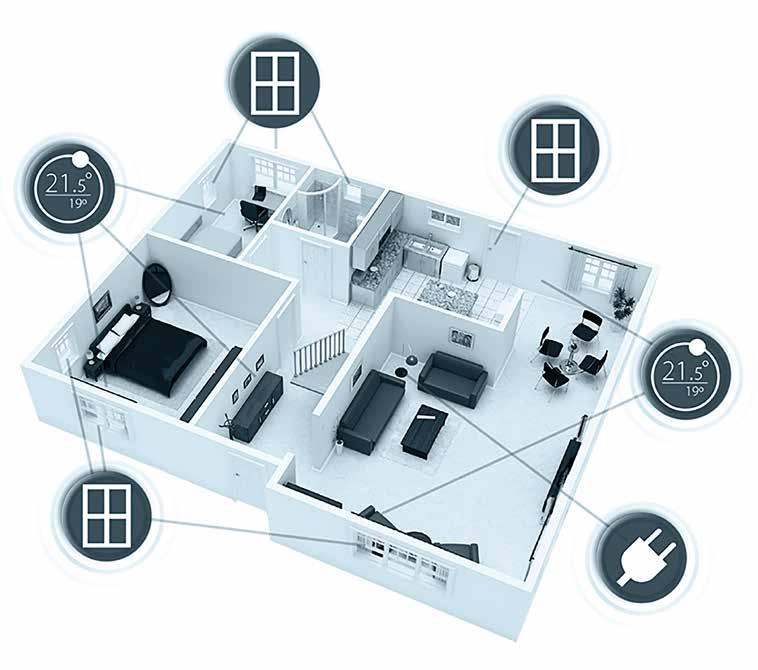 RØRSYSTEM FOR SPRINKLER- OG VANNTÅKEANLEGG Temperaturføler NRF-nr. Katalognr. Eskestr.