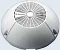 Ventilasjon Dometic GY 11 Ventilator med viftemotor. "Standardmål", hvit plastkåpe.