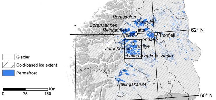 Høyde over havet er en viktig faktor i Norge.