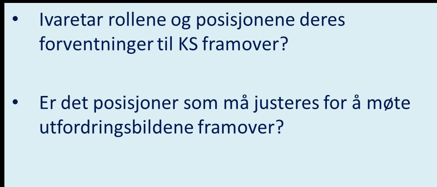 Fra partner til aktør?