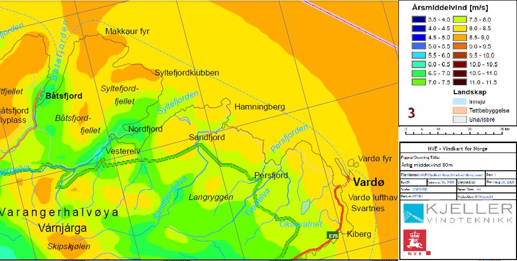 Kilde: NVE, energiressurser, vannkraft 6.3 Energi fra vindkraft: Kilde: www.nve.