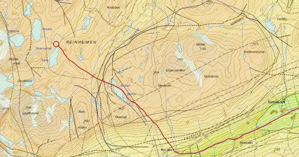 13. Rapport om dato og stad for køyring skal sendast Reinheimen nasjonalparkstyre innan 5. juni 2016. Løyvet gjeld i høve til verneforskrifta.