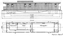 utseende for CDFo 801-804 Til høyre DFo tp. 1 (øverst) og DFo tp. 11 / 1936: tp.