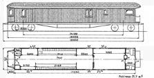 DFo tp. 20 1950, 1956-litra DFo-22 tp. 4, skisse til høyre. Nt. 433 omb.