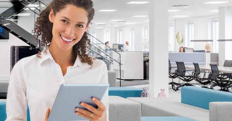 Lysstyringssystemer for kontormiljøer Implementering av lysstyringssystemer i kontorbygg kan bidra til et smartere og sunnere arbeidsmiljø og redusere energi- og vedlikeholdskostnader.