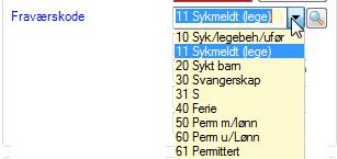 Gyldige statuskoder varierer mellom selskapene, de kan ajourholdes med tekstkode type PSM. Se nedenfor hvilke koder de enkelte selskapene benytter.