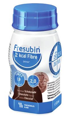 2 kcal Mini Proteinrik og energikonsentrert næringsdrikk Med og uten fiber.