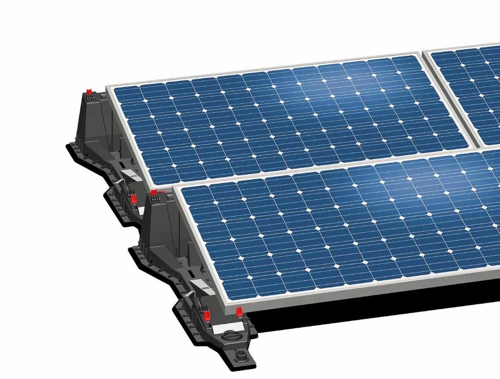 Bauder systemer for solceller System for sikker energigjennvinning på flate tak Flate tak har en enorm nytteverdi når det gjelder miljøvennlig energi.