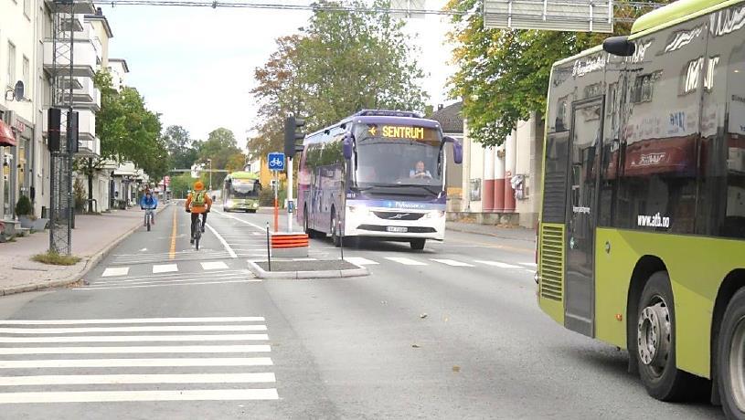 Endringer i reisetid for buss BUSS Reisehastighet km/t Reisetid min: sek Til sentrum 2016 Til