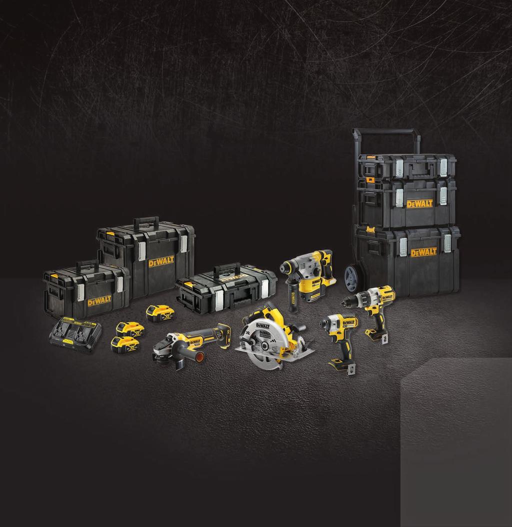 VINN ET KOMPLETT DeWALT TOUGHSYSTEM VI GIR BORT ET FULLASTET TOUGHSYSTEM!