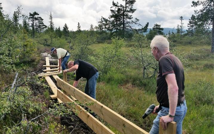 4. Utvikling av sommerløyper Hovedmålet for sommerløypene er at alle hytteeiere skulle ha en enkel og grei tilgang til en sommerløype. Tre sommerløper har vært prioritert: 1.