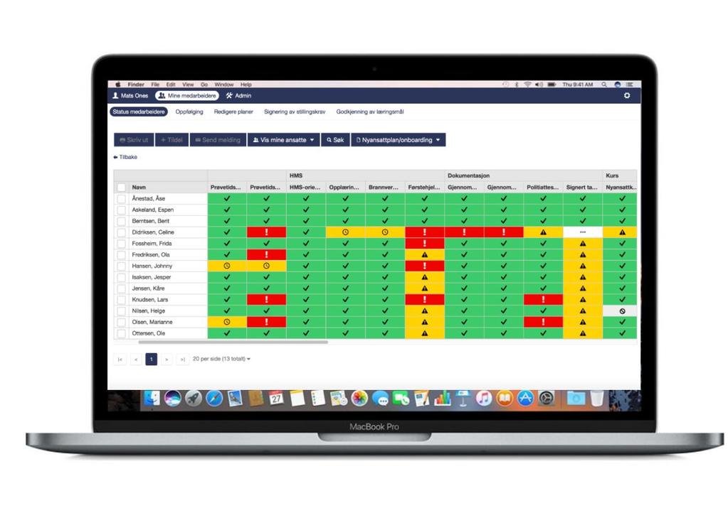 4. Hvilke digitale enheter kan benyttes i arbeid med løsningen?