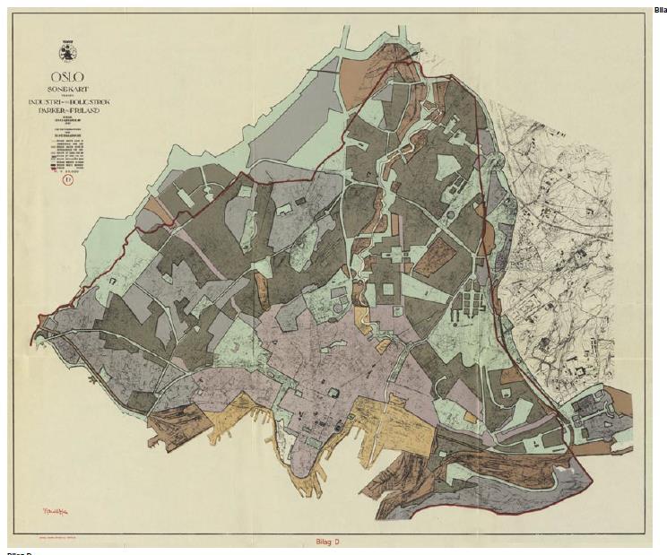 Det er viktig å begynne nå mens mulighetene er der Oslo begynte i 1929 Parksystemtankegangen blir introdusert -Enkeltområder skulle tvinges sammen i det Hals kalte et sammenhengende
