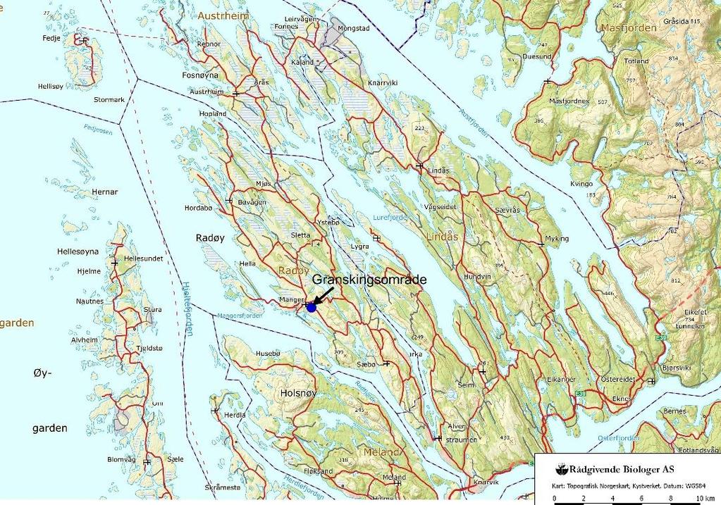 TILTAKET Det er planlagt å utvide uteområdet i Prestmarka Barnehage, avdeling Solhall på Manger i Radøy kommune (figur 1).