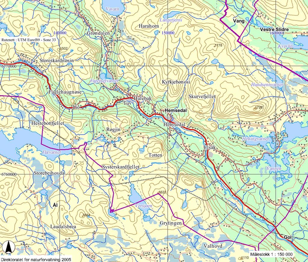 OVERVÅKING AV HALLINGDALS-VASSDRAGET I 2012 15 (70) Hemsil v/holde bru Trøim renseanlegg Ulsåk renseanlegg Hemsil v/langeset bru Prøvepunkt Beskrivelse Hemsil v/holde bru Fra Holde bru nord for