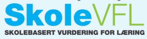 Hvordan kan skolen få støtte (rød tråd) i arbeidet med utvikling av vurderingspraksis og profesjonsfellesskap? Meld dere på SkoleVFL, et kollektivt/skolebasert nettkurs over 1,5 år!