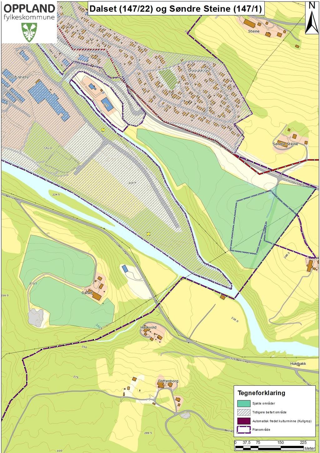 6.2 Kartutsnitt av gnr/bnr 147/22