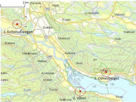 Material og metode - Bekjempelsesforsøket Bekjempelsesforsøket på hagelupin ble gjennomført sommeren 2016 og 2017.