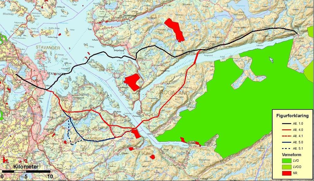 Fylkesmannen i Rogaland signaliserte i 2010 at det aktuelle området tilfredsstilte krav til vern etter naturmangfoldloven.