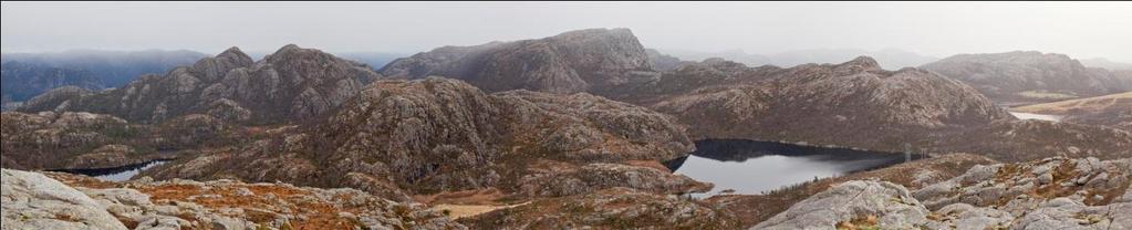 Ny 420 kv forbindelse Lyse Stølaheia Mai 2013 Fra Rullefjellet mot Selvigstakken og Serifjellet.