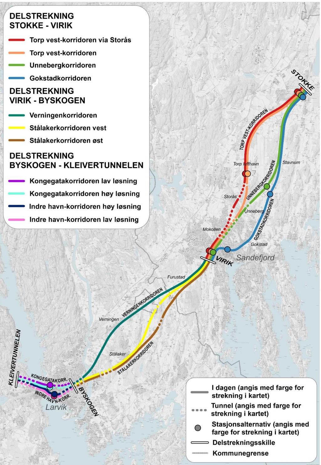 forslag til planprogram på høring Tønsberg