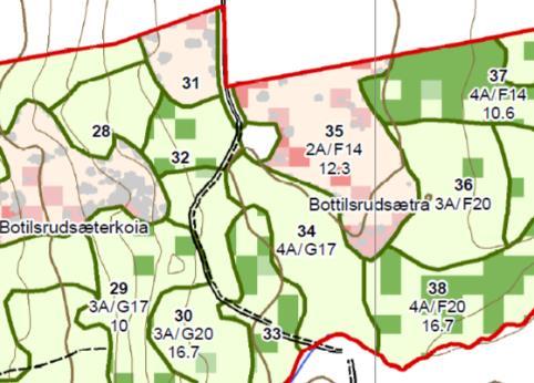 bedre lesbarhet. Ortofotoet ble populært fordi det var lett å kjenne seg igjen på det. Med GPS-ens inntog er ikke orienterings-elementet like viktig. Rutenettkart.