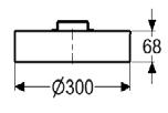 Dekkring ØA 457 507 ØB 258 308 Vekt (kg) 1,39 1,67 EAN 4051921075055 4051921075079 ode 910504250 910504300 EAN 4051921075093