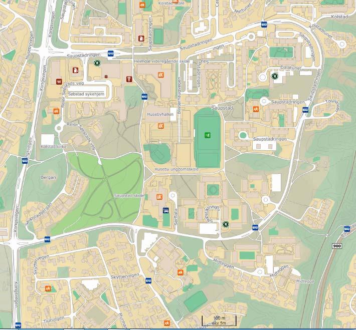 no), rett nord for rundkjøringen inne på skoletomta (ca. 12 plasser iht finn.no), og rett utenfor inngangen til skolen (ca. 13 plasser på kart, finn.no). 3 Barnetråkk Om barnetråkk Det er gjort flere