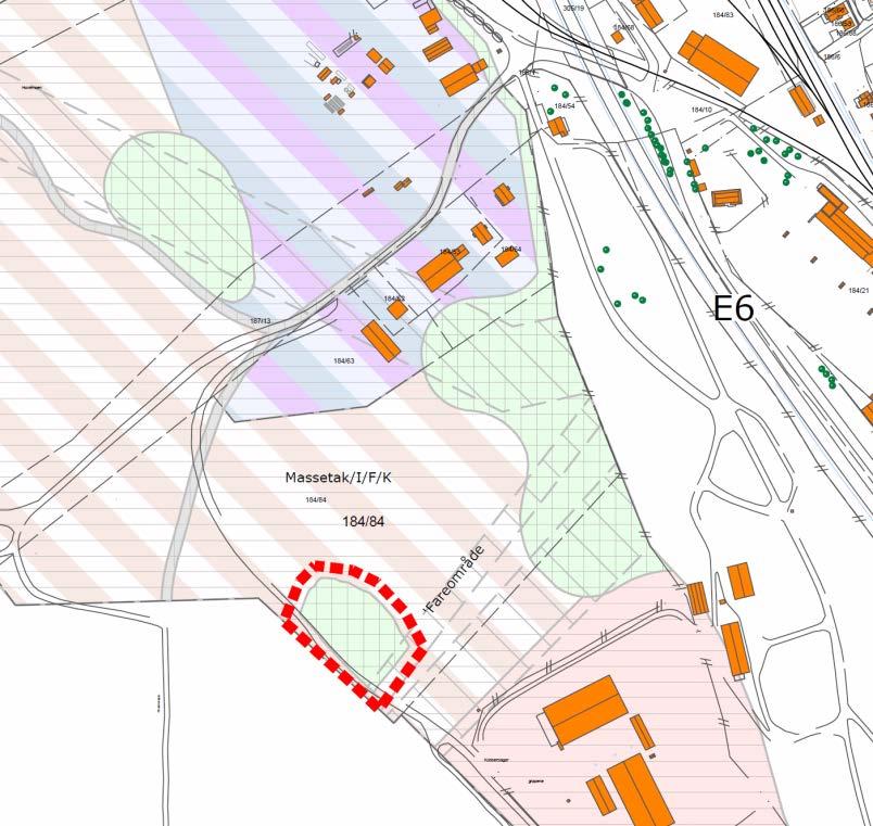 industri sitt område på Hovemoen, på Lillehammer.