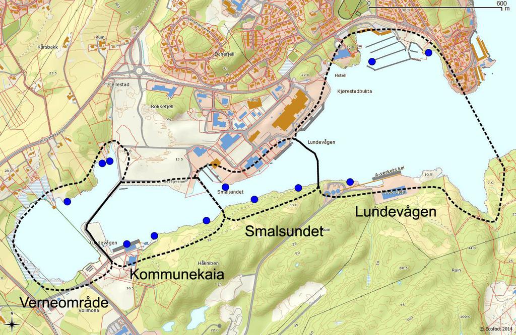 Indre Lundevågen Ytre Lundevågen C2-Naftalen µg/kg <1,00 1,89 C3-Naftalen µg/kg <1,00 <1,00 Fenantren µg/kg 1,47 44,0 Antracen µg/kg <1,00 5,75 C1-Fenantren/Antracen µg/kg <1,00 10,4