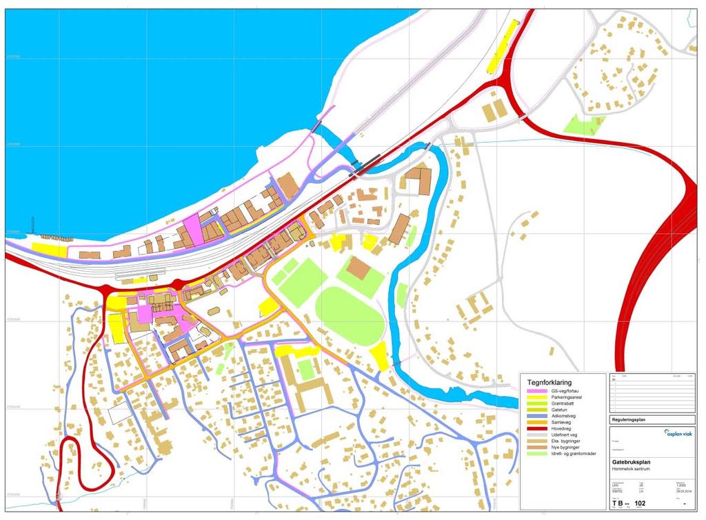 Sentrumsplan Hommelvik 71 8.9 Parkering 8.9.1 Prinsipp for parkering Samleveger skal stedvis ha langsgående bilparkering på en side og stedvis rabatter mellom kjørebane og fortau, der hvor plassen tillater det.