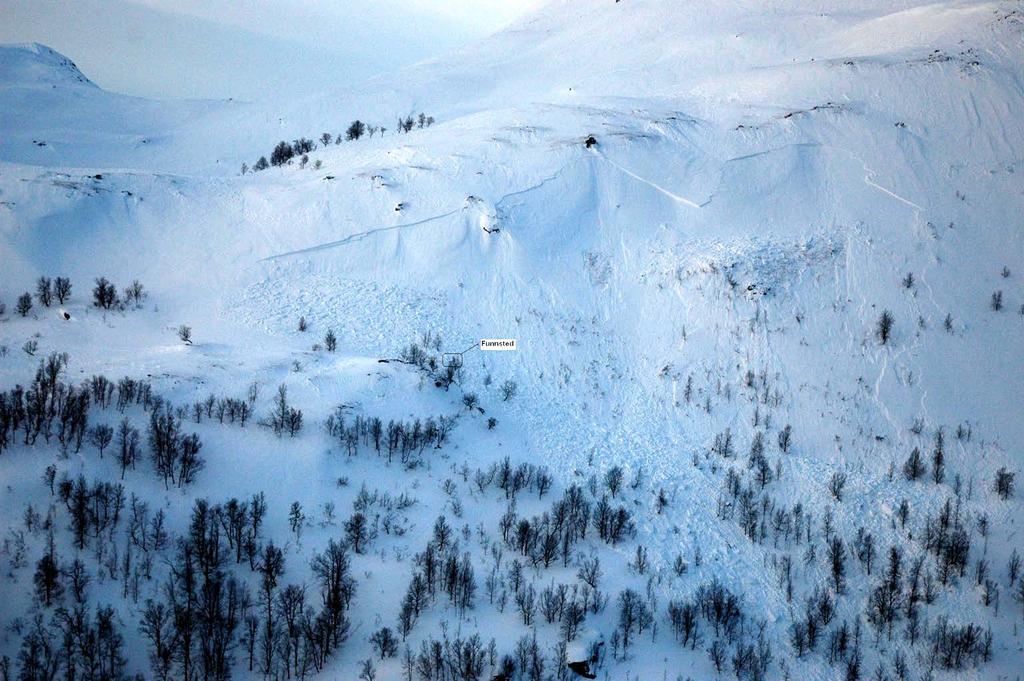 Snøens stabilitet- ser etter løse / svake lag Flakskred: Fast snø på