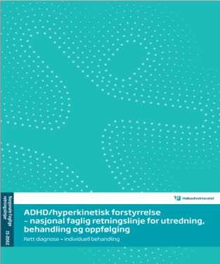 DE NASJONAL FAGLIGE RETNINGSLINJENE Alt faglige arbeidet som knytter seg til diagnose, behandling og utviklingsarbeid