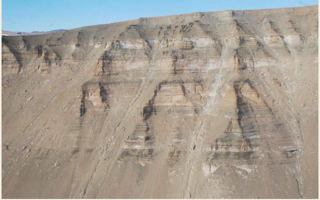 Reservoar Neill Klinter-formasjonen på Grønland har sediment-typer og alder som korrelerer med
