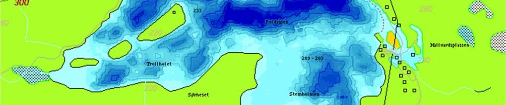 andre større og dype innsjøer, som Fustavassdraget (Stensli og Bardal 2014), kan det konkluderes med