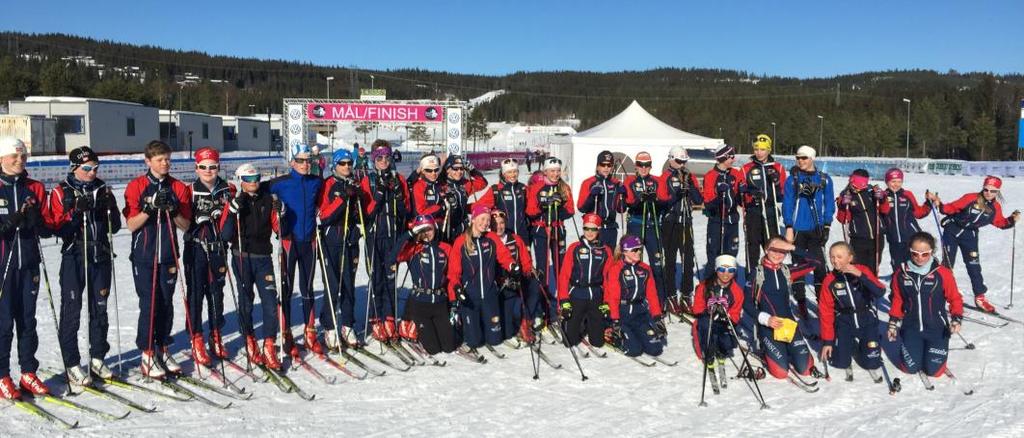 Flest mulig, lengst mulig! Med svært mange ivrige langrenns - og skiskytterutøvere, er det viktig å skape og bevare et godt samhold, for å beholde bredde og rekrutering.