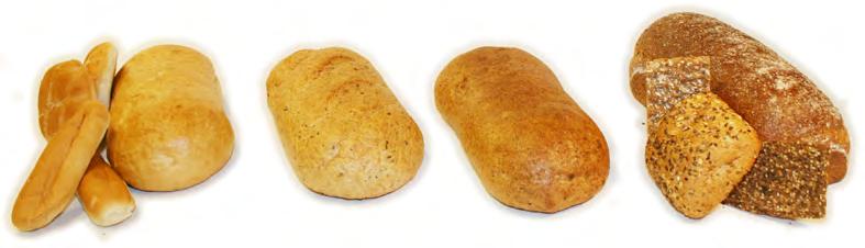 Skalaen viser hva som er forskjellen på fint brød og grovt brød.