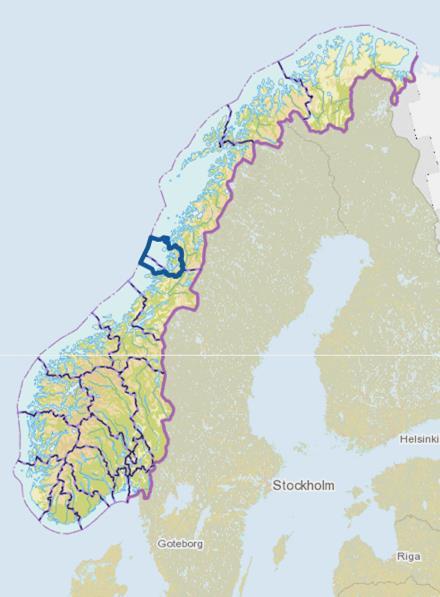 Bindal: 1905 km2/1545 pers. Sømna: 790 km2/2033 pers.