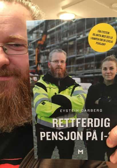 Pensjon Pensjon har vært et viktig tema for fagforeninga også i 2017. Rettferdig Pensjon på 1-2-3 Høsten 2016 jobbet Eystein med boka «Rettferdig Pensjon på 1-2-3».