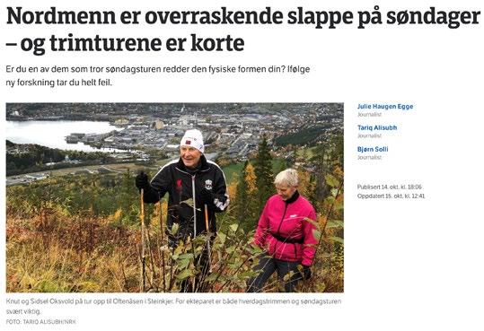 Du får også møte Ingrid som har nådd sitt hemmeige treningsmå, i tiegg ti å ha gått ned 20 kio.