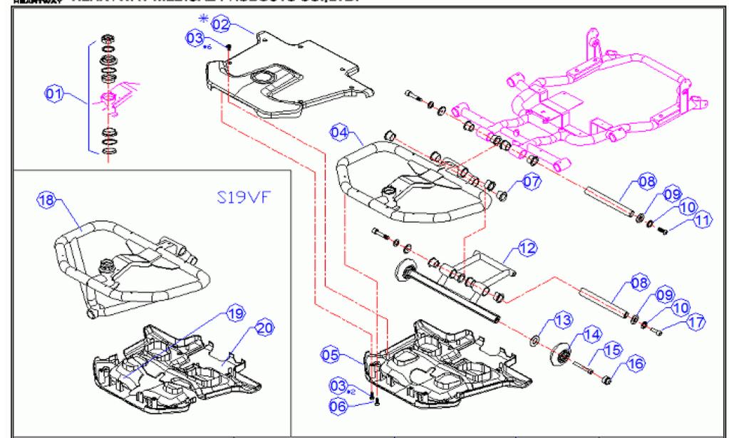 Pos Benevning HW art. nr.