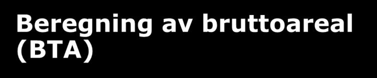 Beregning av bruttoareal