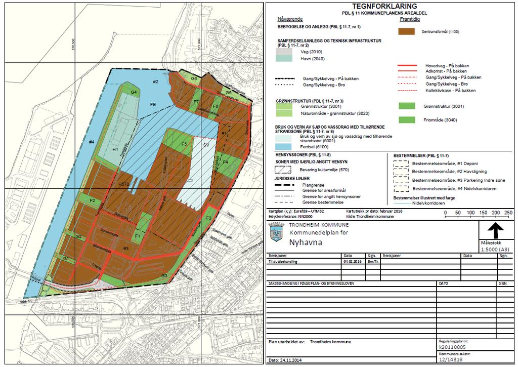 KOMMUNDELPLAN FOR NYHAVNA vedtatt 2016 Dette er første skritt i en omforming av en sentral bydel.