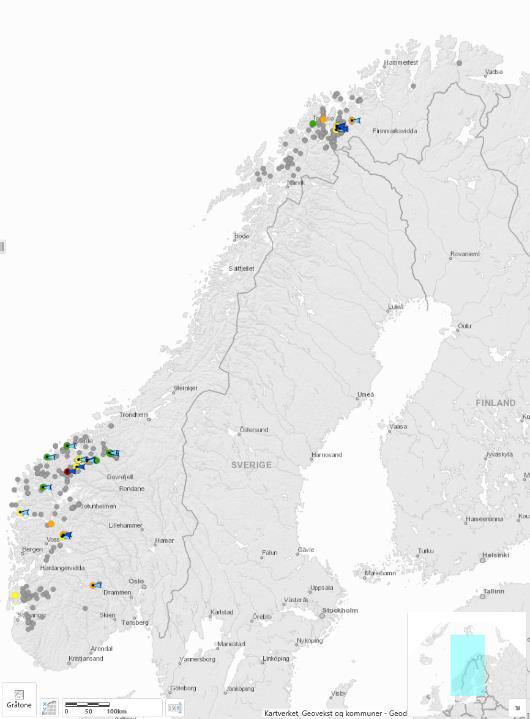 Ustabile fjellparti Ferdig kartlagt Møre og Romsdal Sogn